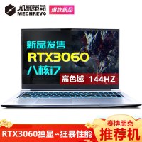 机械革命（MECHREVO）深海泰坦X8 Pro 17.3英寸游戏本赛博朋克定制笔记本电脑（八核i7-10875H 16G 1TB固态 RTX3060 6G独显 高色域144Hz）