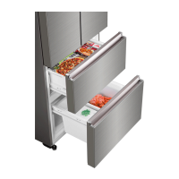 [二手][99新]Haier/海尔BCD-328WDPD家用多门双变频无霜冰箱328升三档变温节能净味除菌精细分储纤薄