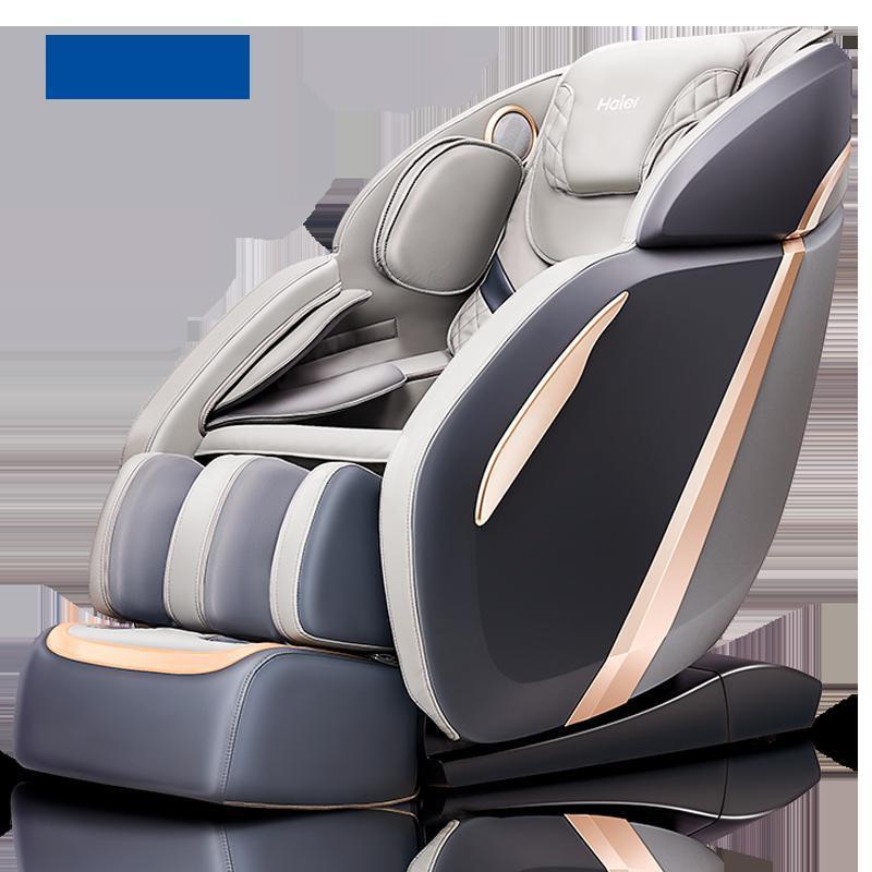 海尔(Haier)按摩椅家用全身豪华零重力全自动多功能电动按摩沙发椅子3D智能太空舱H3-103 HU1