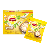 立顿 Lipton 米乳豆香拿铁奶茶 速溶固体饮料 8包168g