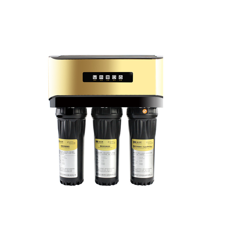 法兰尼 厨房双水机纯水机RO反渗透净水器 FLN-75G-03 增压双出水
