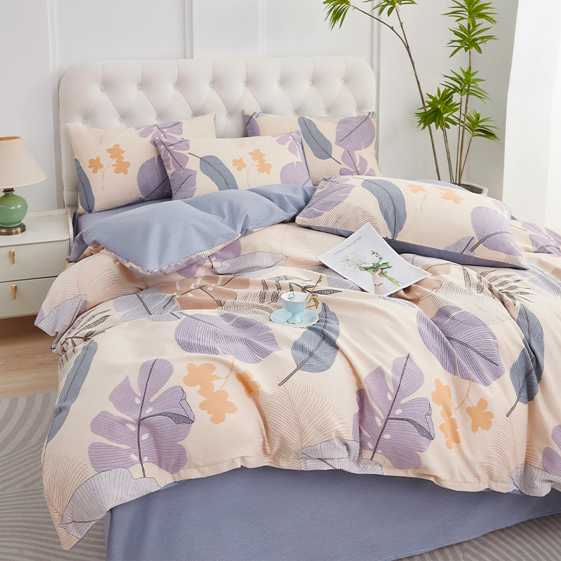 唐纳家纺 生态磨毛四件套-如风 200*230CM- TN-KT24044高清大图