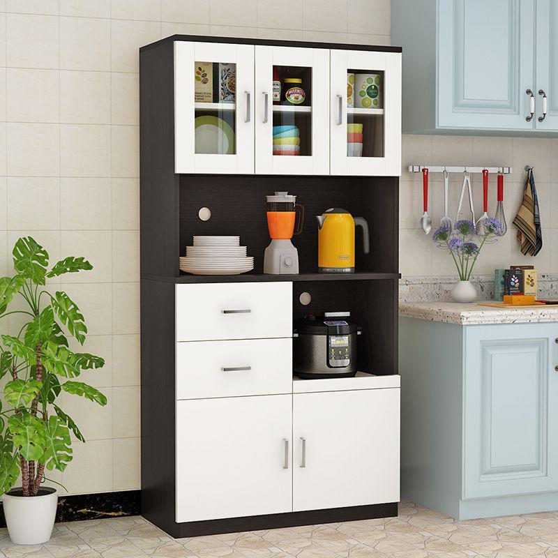 北欧简约欧式餐边柜闪电客多功能餐厅柜子高餐柜碗柜储物柜酒柜茶水