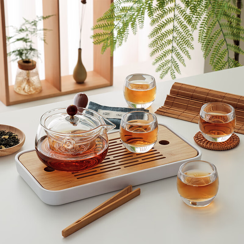 康宁WORLD KITCHEN逍遥系列茶具六件组高清大图