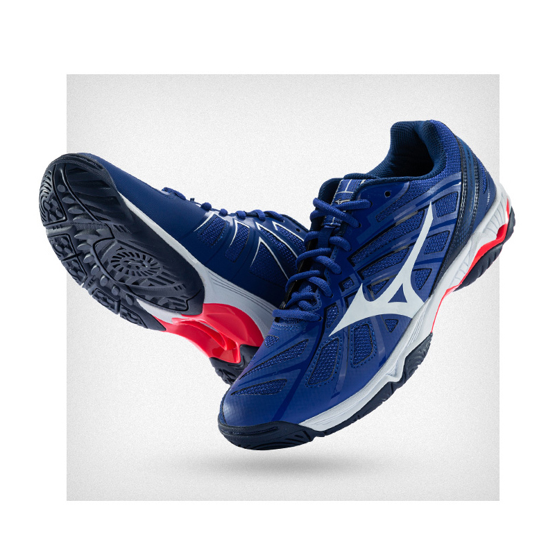 mizuno美津浓男士排球鞋舒适包裹耐磨综合训练鞋wavehurricane3