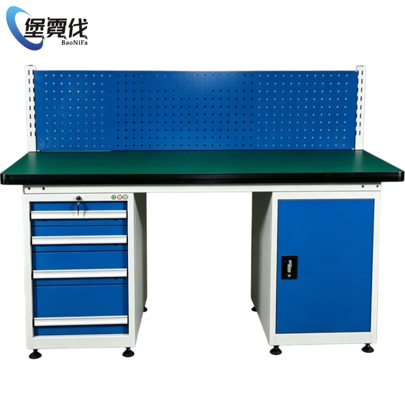 堡霓伐 四抽一门工作台 2100*750*800mm 张高清大图