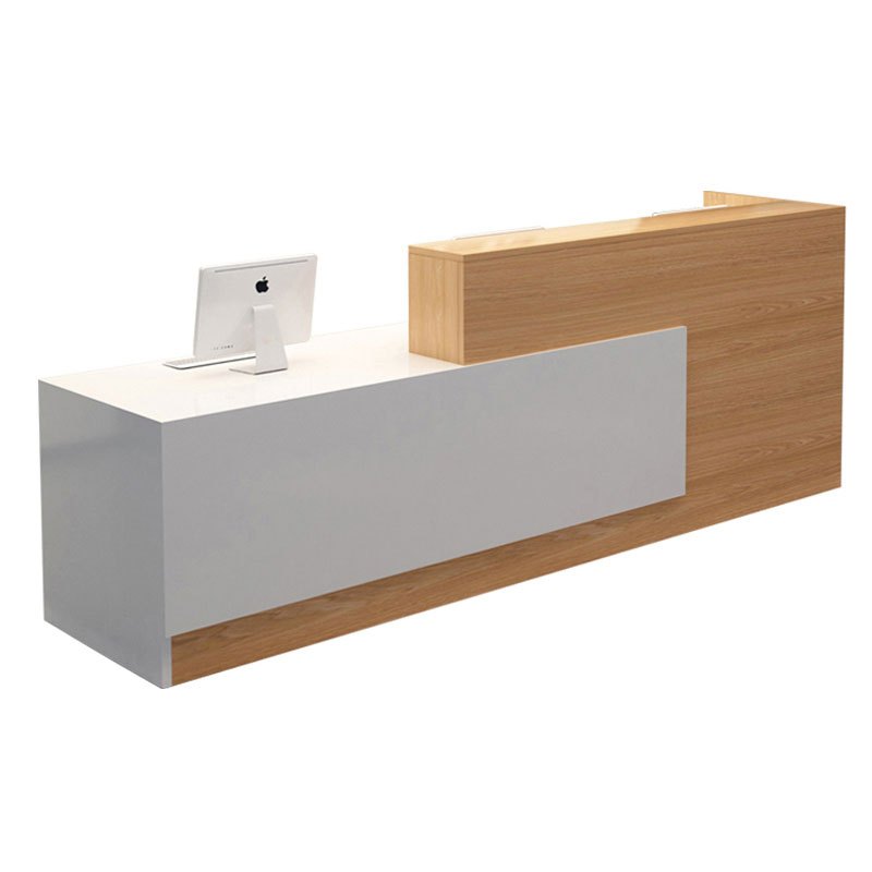 苏宁 金菲罗格 办公家具 木质接待会客前台桌颜色备注 3000*600*750/1000