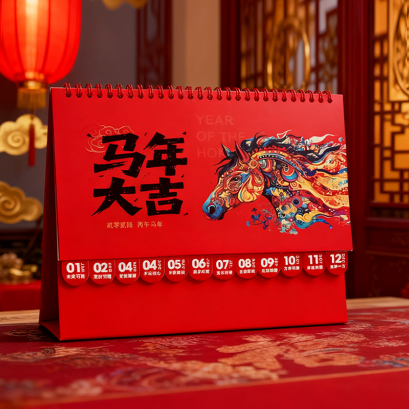 臻远ZYTL-004台历记事日历 255*220mm(单位:个)