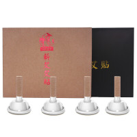 左点 蕲农本蕲艾贴艾灸贴三伏贴随身灸艾灸盒温灸仪器铜盒艾灸盒家用微烟型艾柱艾蕲艾条 蕲艾灸贴60粒精装（礼盒装）