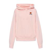高田贤三(Kenzo)女款棉质连帽卫衣休闲百搭花卉图案抽绳外套运动