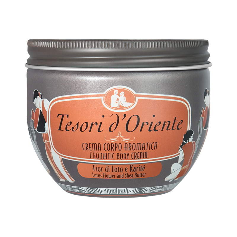 东方宝石(Tesori D’oriente) 保湿香氛身体霜(水莲花香)300ml 护肤膏 (计价单位:瓶) 咖色