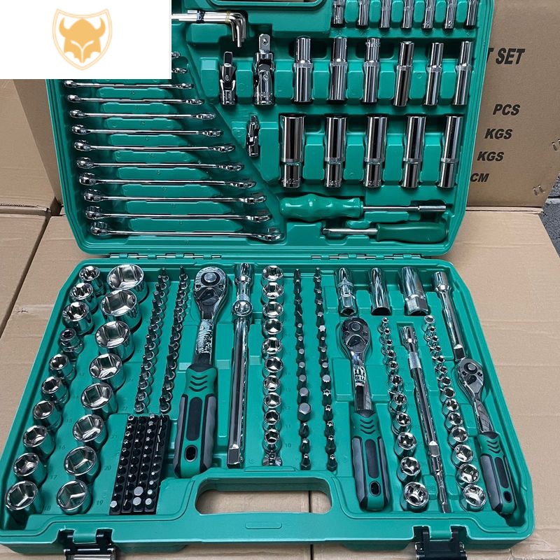 西默150件套汽修工具套装汽车维修工具套筒扳手工具套装维修工具修车