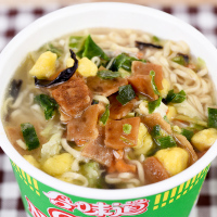日清(NISSIN)合味道猪骨浓汤86g*12杯整箱 方便杯面速食泡面
