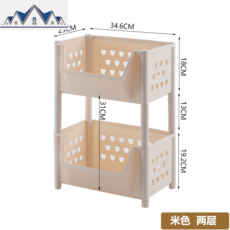 移动带轮放蔬菜篮子厨房置物架收纳架落地卫生间用品家用大全 三维工匠高清大图