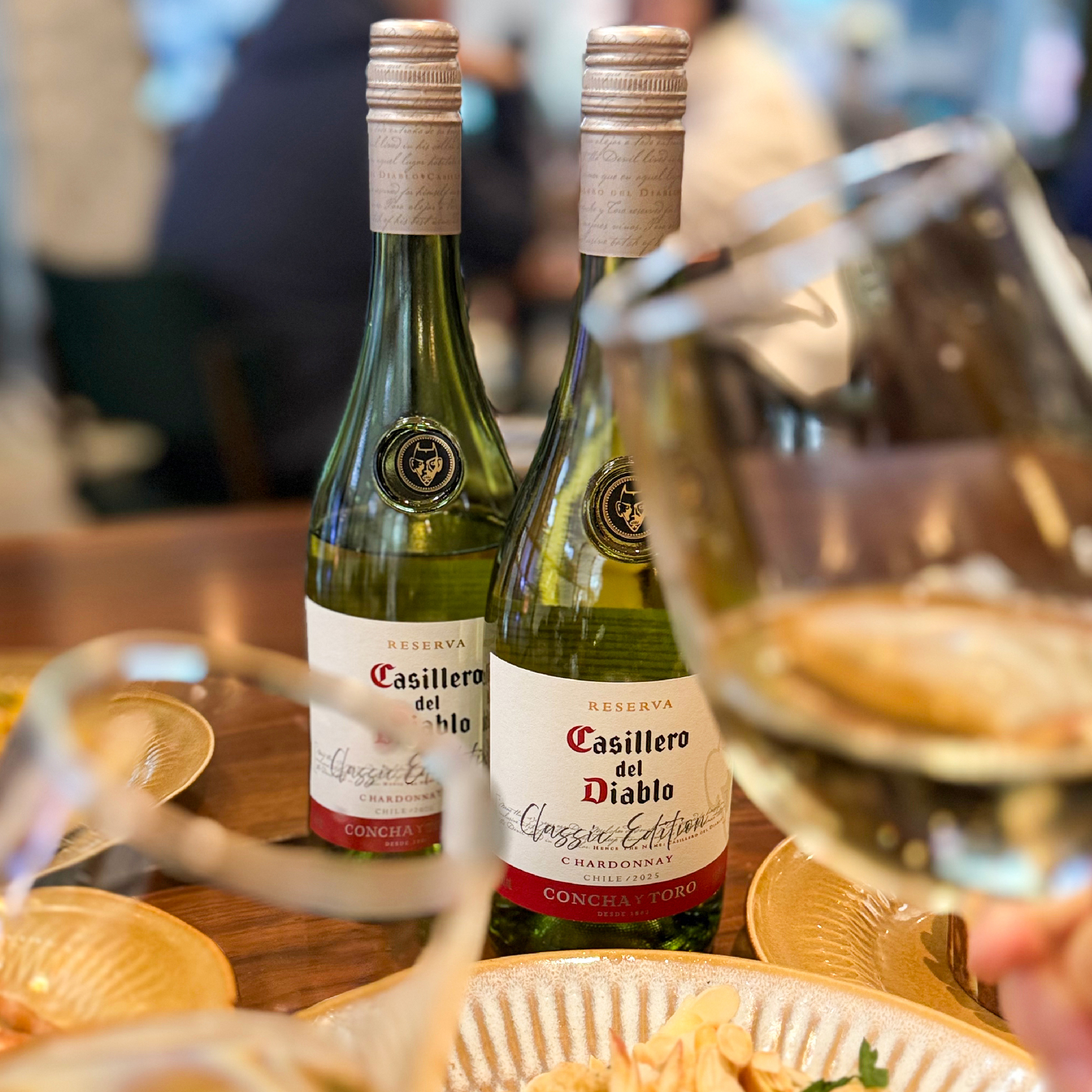 智利原瓶进口正品干露红魔鬼经典霞多丽干白葡萄酒六支整箱750ml高清大图