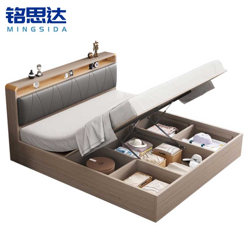 铭思达单人储物床