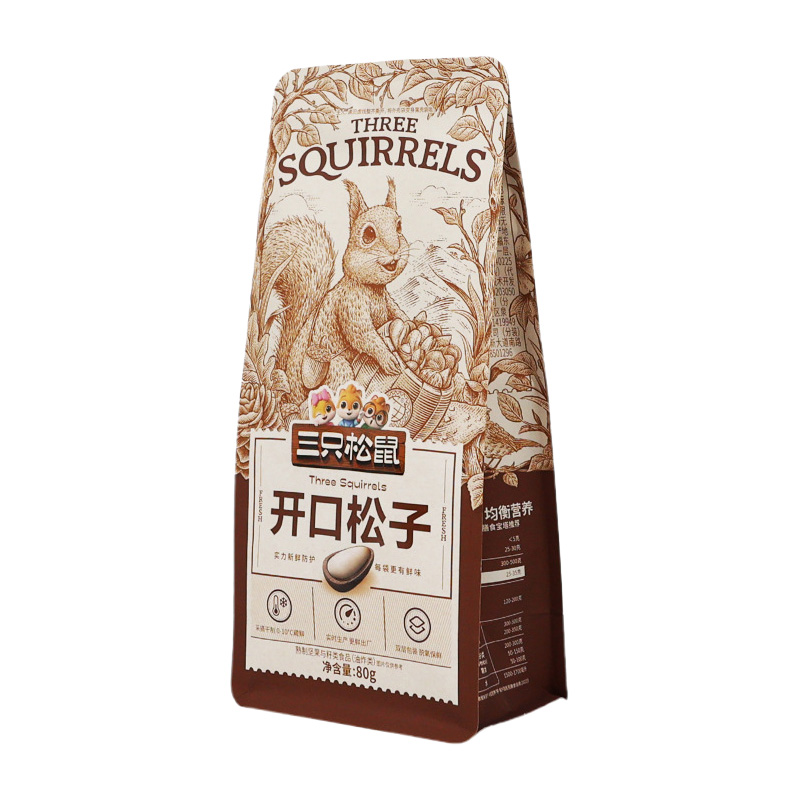 三只松鼠松子80g香味浓郁颗粒饱满个大均匀口感醇香100116