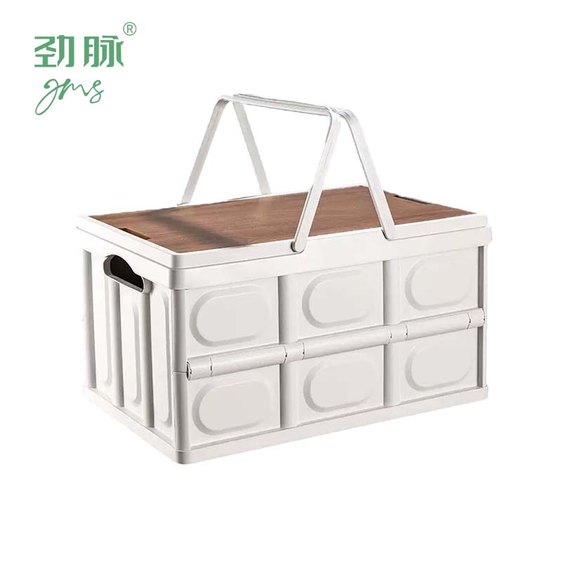 劲脉 折叠收纳箱 白色-42*29*23CM 个高清大图