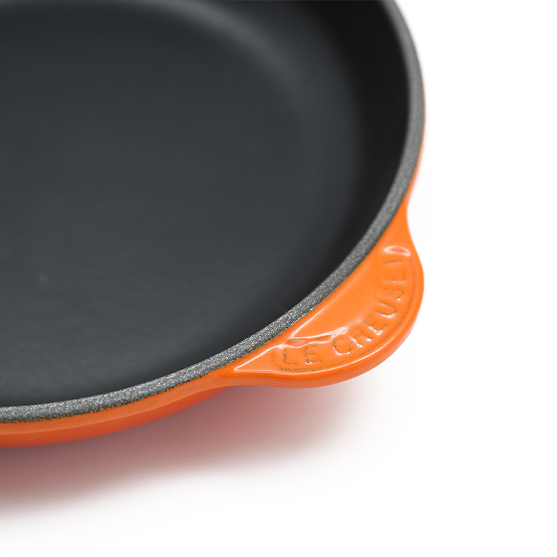 酷彩圆形浅煎锅高清大图
