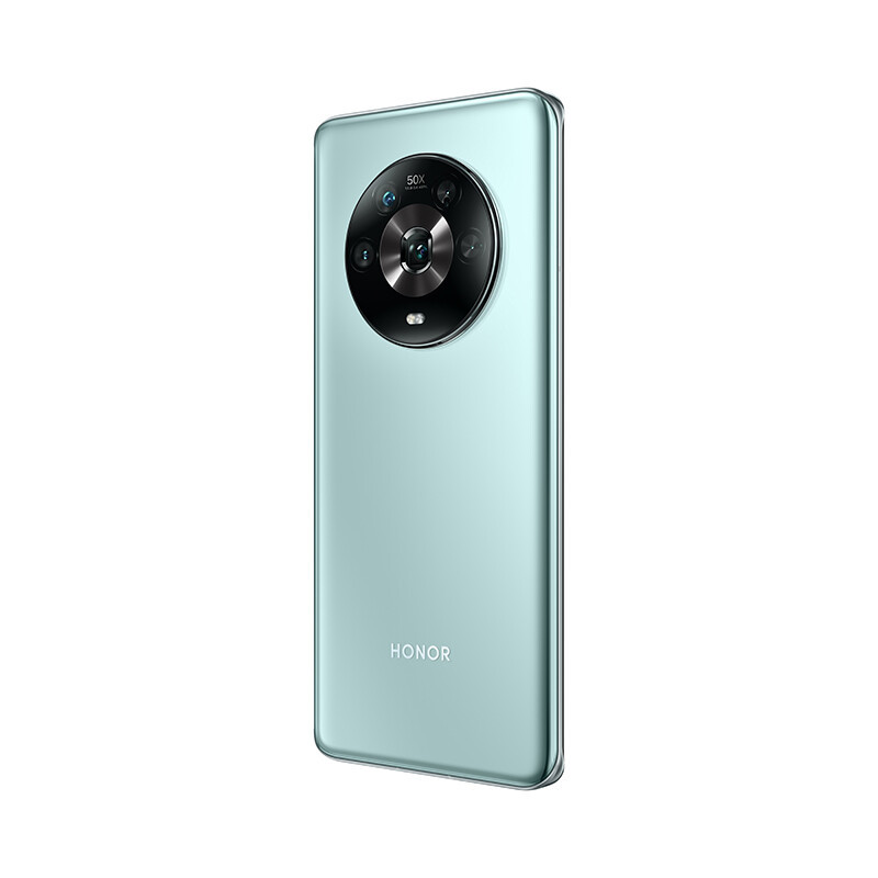 荣耀Magic4 8GB+256GB 瓷青 十亿色双曲屏幕 120Hz智能高刷 5000W超广角摄影 潜望式长焦镜头 骁龙8移动平台 66W超级快充 5G智能手机