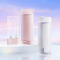[官方旗舰店]小米 米家便携式冲牙器家用充电式洗牙器出行便携式洁牙器附正畸喷嘴可全身水洗 米家便携式冲牙器 樱花粉