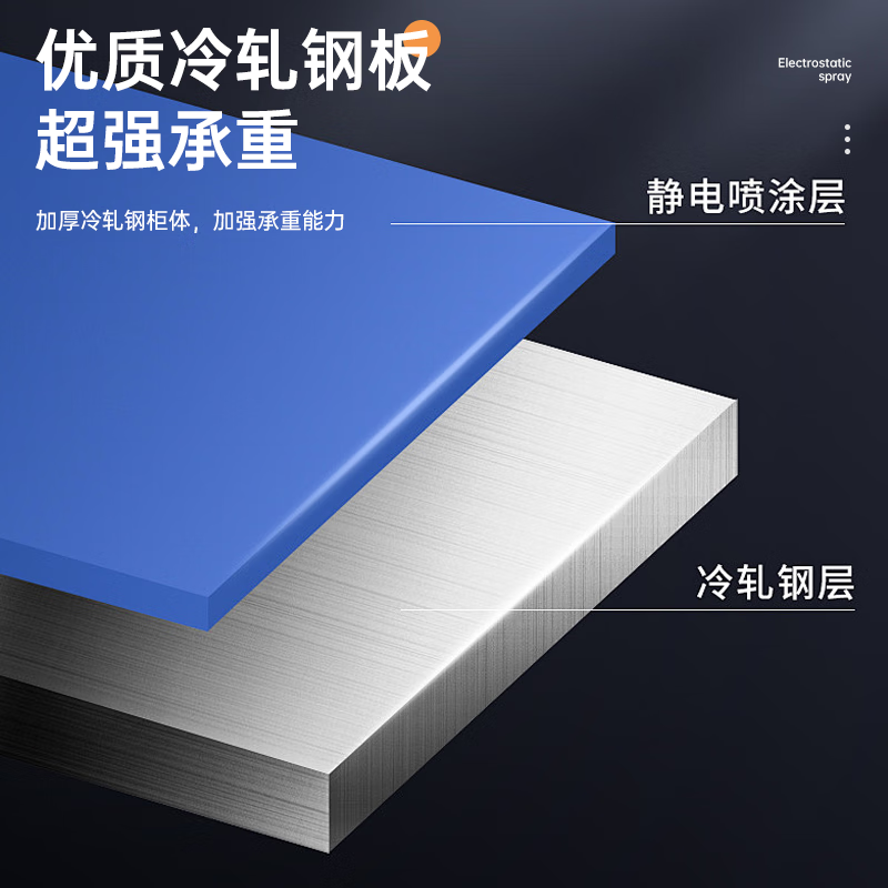 绵冠 28顶安全帽存放柜工地头盔储存柜车间矿工帽摆放柜子 900*360*1700mm高清大图