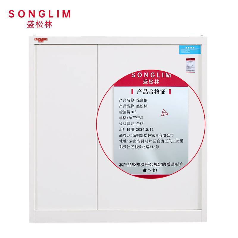 SONGLIM 盛松林 保密柜 单节带斗 个