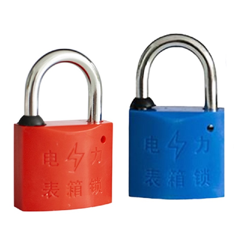 留阳 LiuY-z2 35mm宽20mm钩通开 银色 塑钢梅花锁 单位:把高清大图