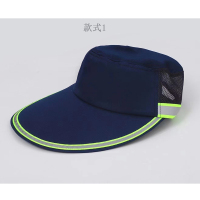 TMG801 夏季CVC配色兜短袖工作服 劳保服 藏蓝拼黄色