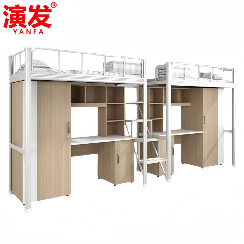 演发 双人床步梯款 张高清大图