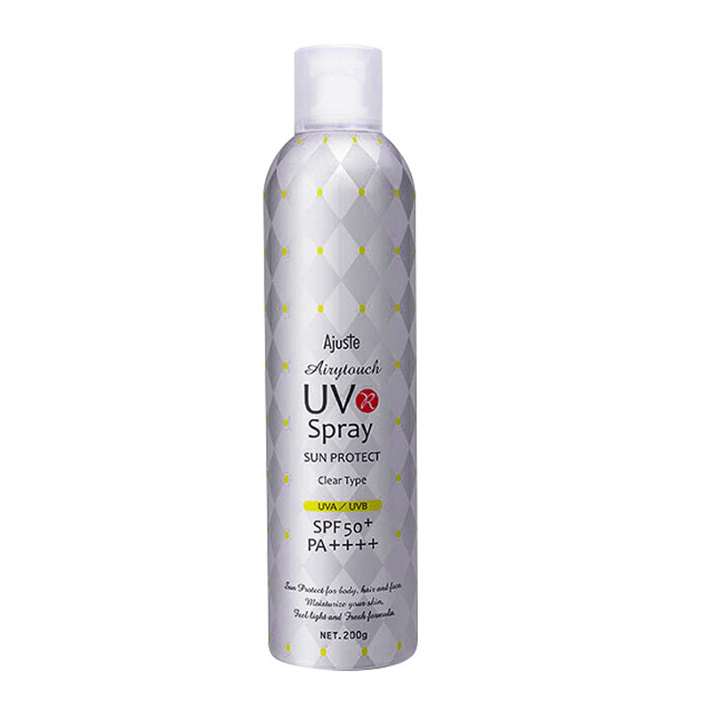 日本Ajuste爱伽丝 防晒/隔离喷雾脸全身防水防紫外线320ml无香型SPF50 PA++++ 防晒隔离 各种肤质通用