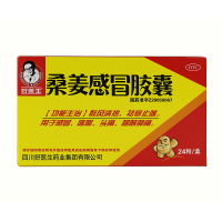 好医生 桑姜胶囊 24粒 散风清热 祛寒 头痛 咽喉肿痛