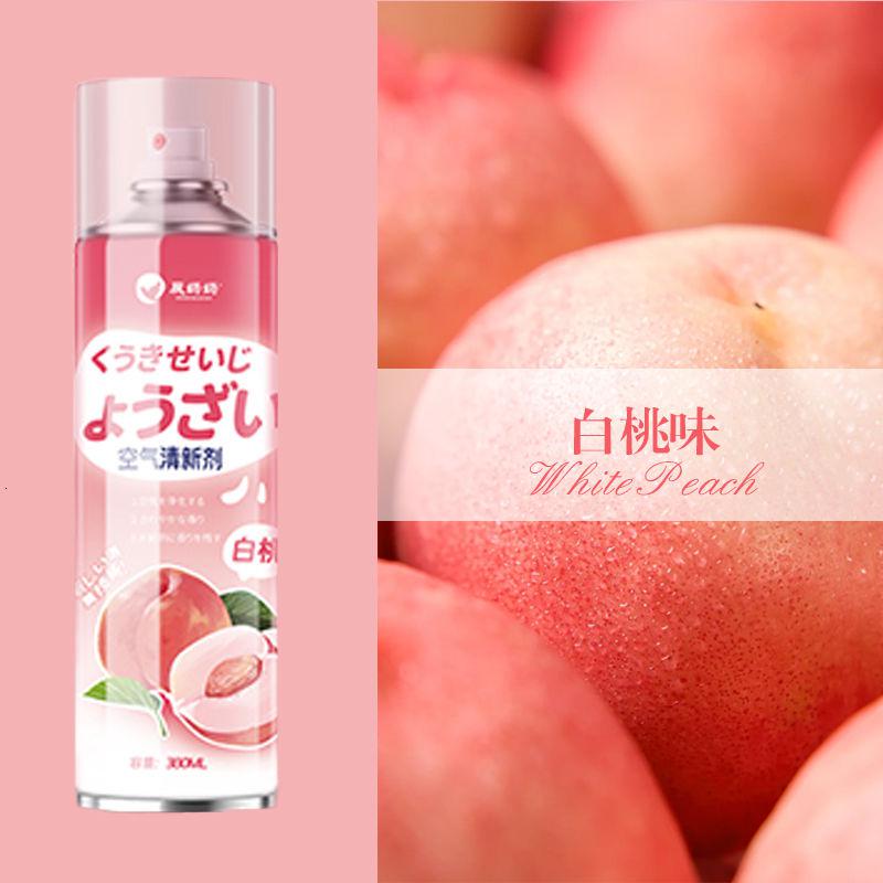 空气清新剂室内除异味家用清新留香厕所卫生间香水喷雾 升级【双倍真香蜜桃】380ML