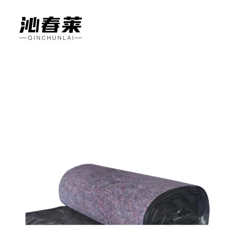 沁春莱土工布(单黑防水淋膜毡)宽8m*长50m/卷高清大图