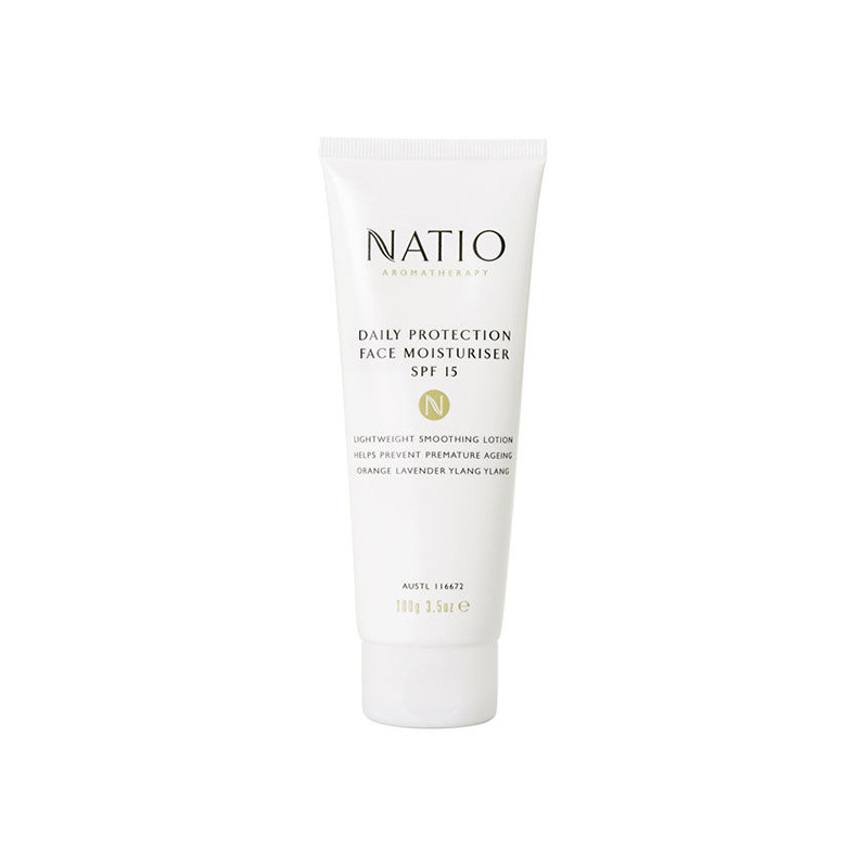 NATIO娜迪奥日常防晒霜滋润抗UV日霜晚霜SPF15+100g保湿补水滋润营养适合任何肤质