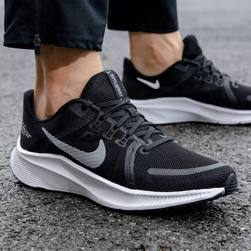 NIKE耐克男鞋 Quest 4飞线网面透气减震轻便运动跑步鞋 DA1105