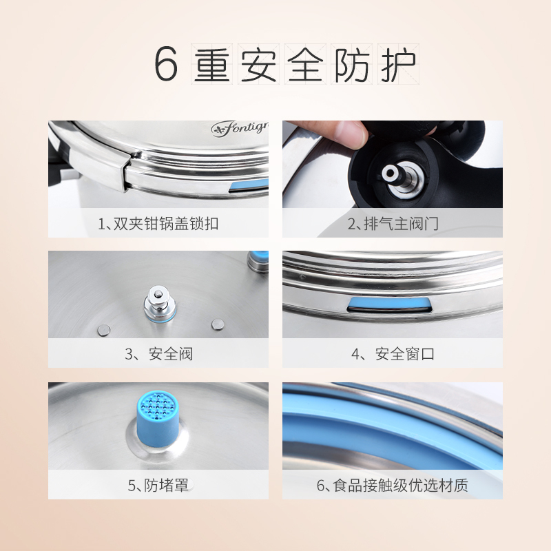 双立人 Fontignac芳庭压力锅 40503-000-982