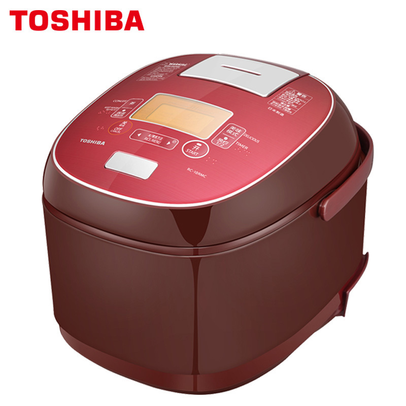 东芝(TOSHIBA)日本原装进口3L家用电饭煲IH立体电磁加热电饭煲 智能预约电饭锅RC-10RMC(R)