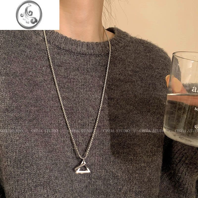 JiMi长款毛衣链设计感小众轻奢气质高级感卫衣项链女款2023新款图片