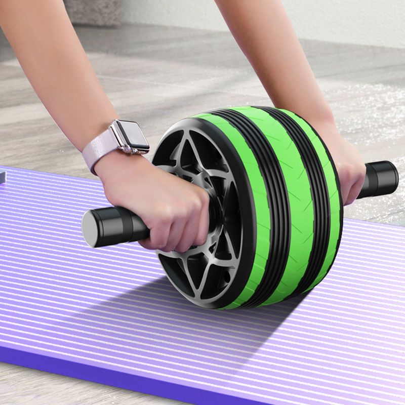 回弹练腹肌轮滚轮健身器材健腹轮运动家用男士锻炼减肚腩瘦肚子女