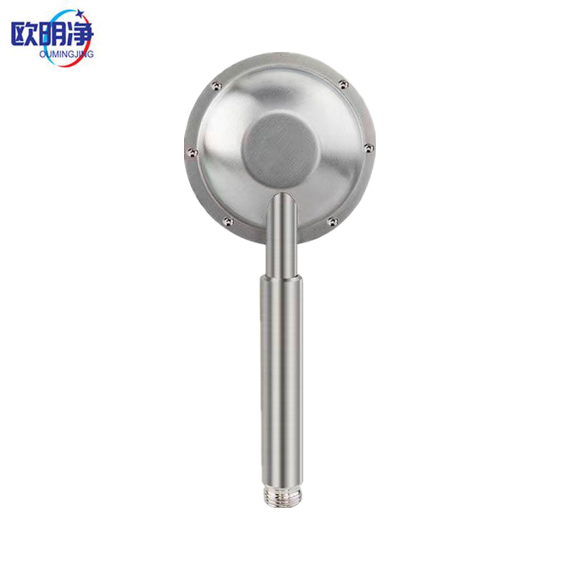 不锈钢花洒手喷淋浴喷头 10cm 个高清大图