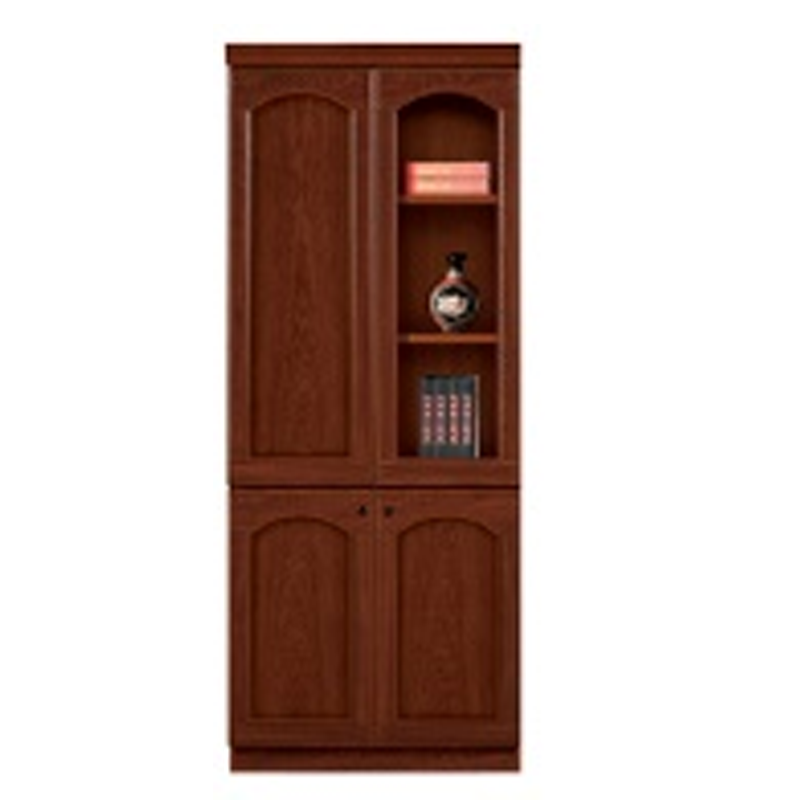 大央文件柜SM-172左 900W*420D*2000H 书架落地置物架客厅家用靠墙收纳柜子储物柜办公室文件柜简易书高清大图