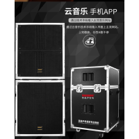 特美声(TEMEISHENG) GD18-04S双10吋线阵舞台音响套装18吋大功率专业户外婚庆演出 GD18-04S