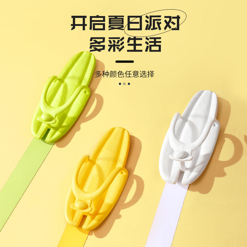 IQGD折叠拖鞋女可拆卸外出差旅行便携式酒店洗澡沙滩人字凉拖鞋旅游男