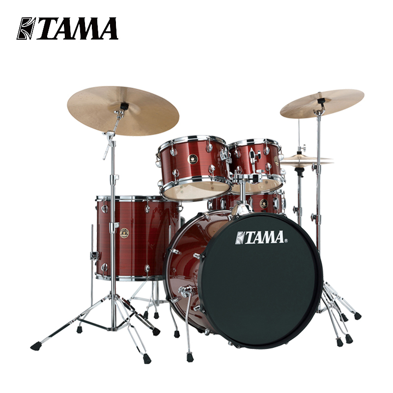 TAMA 架子鼓炫彩之星RM52KH6 节奏伴侣 儿童初学者通用原声鼓爵士鼓架子鼓 五鼓三镲