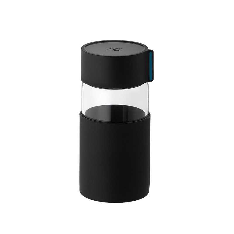 茶花(CHAHUA) 欧铂兹*单层玻璃杯310ml黑色051002尺寸:7*7*14.6cm高清大图