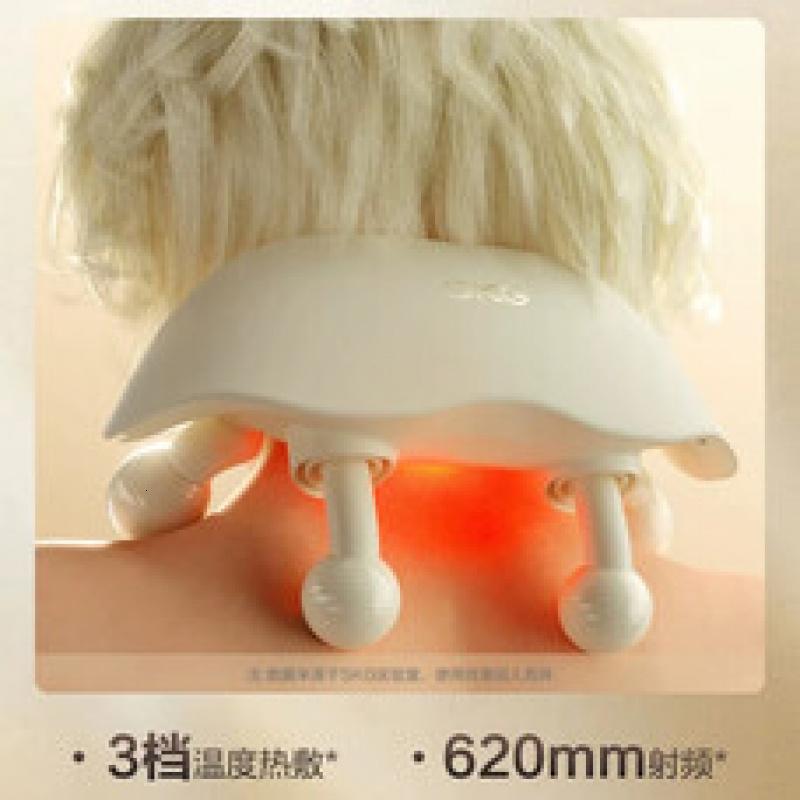 skg颈椎按摩器H5-2豪华 王一博同款红光聚灸热敷披肩 肩颈腰部颈部按摩仪生日圣诞节礼物送父母男女友高清大图