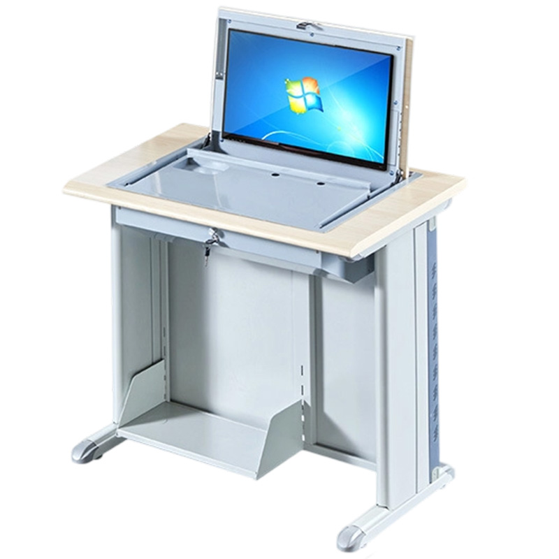 指臣电脑翻转桌单人张高清大图