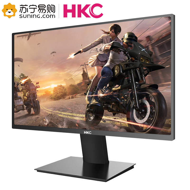 HKC/惠科 S242 23.6英寸 VA屏显示器 商务办公台式机电脑显示屏