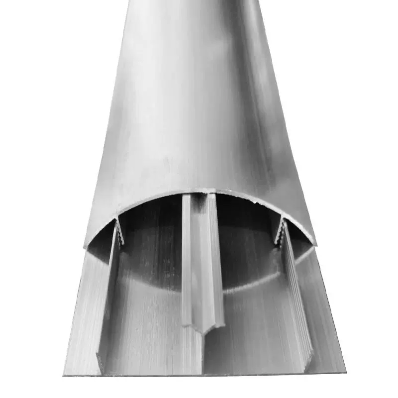 新凯益 铝合金弧形线槽 8号双孔 米高清大图